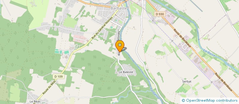 localisation de l'entreprise MONSIEUR JULIEN BERT  BARBASTE