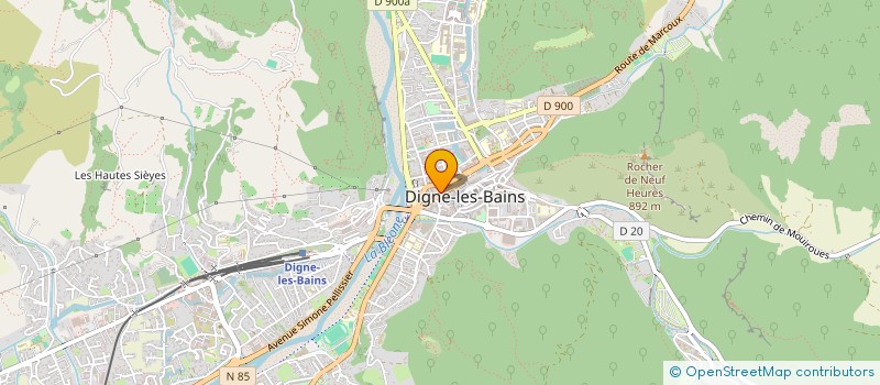 localisation de l'entreprise MONSIEUR JULIEN BERTAIGNE à DIGNE-LES-BAINS