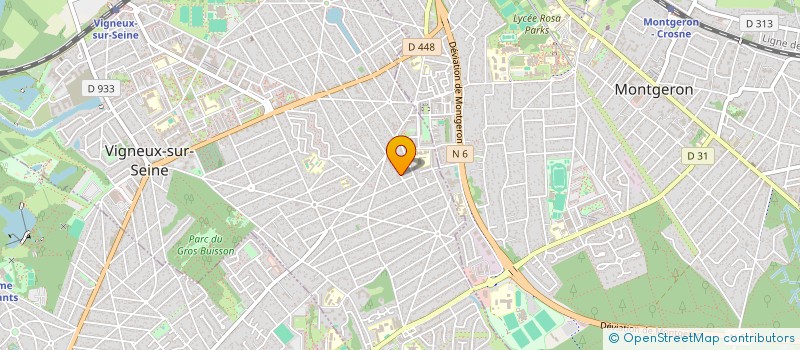 localisation de l'entreprise MONSIEUR JULIEN BERTHY  VIGNEUX-SUR-SEINE