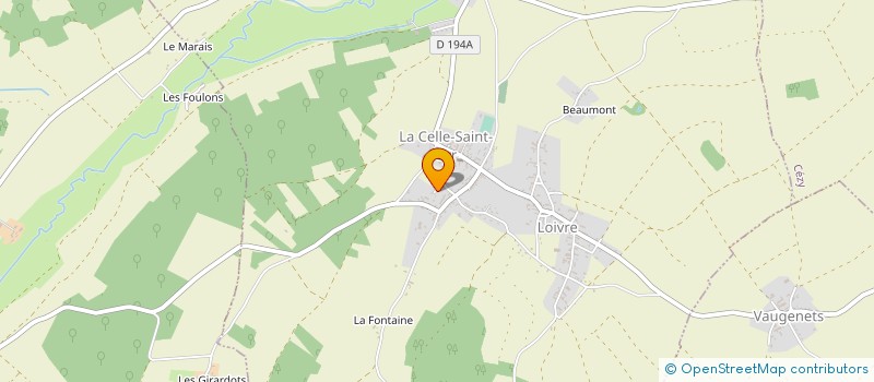 localisation de l'entreprise MONSIEUR JULIEN BERTRAND à LA CELLE-SAINT-CYR