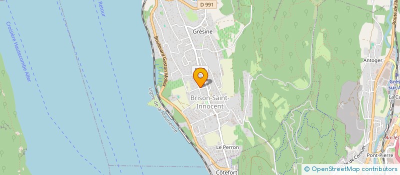 localisation de l'entreprise MONSIEUR JULIEN BERTRAND  BRISON-SAINT-INNOCENT