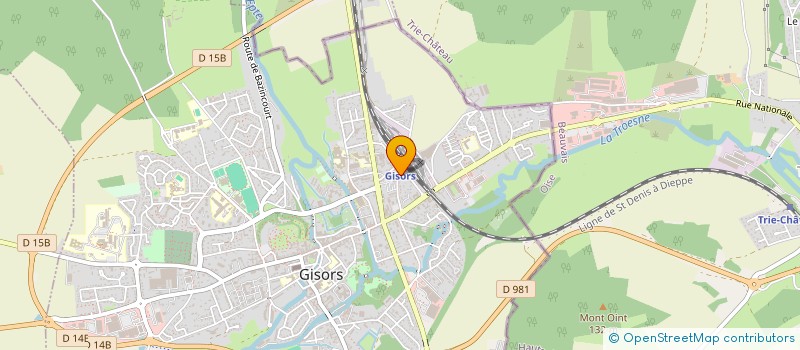 localisation de l'entreprise MONSIEUR JULIEN BERTRAND  GISORS