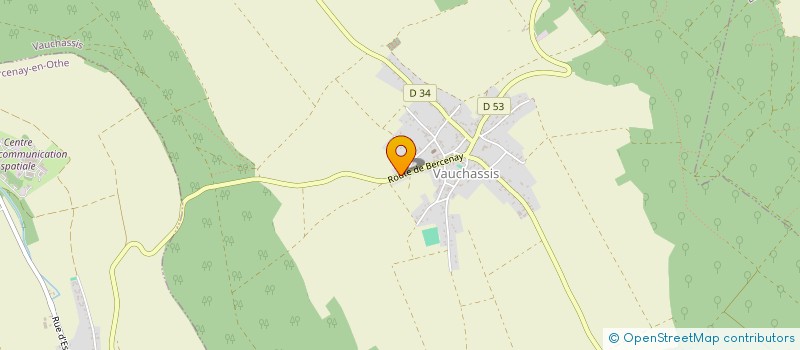 localisation de l'entreprise MONSIEUR JULIEN BERTRAND  VAUCHASSIS