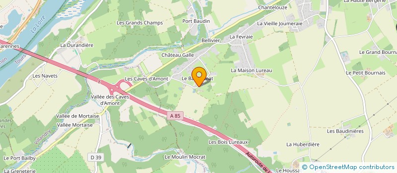 localisation de l'entreprise MONSIEUR JULIEN BESNARD  VILLANDRY