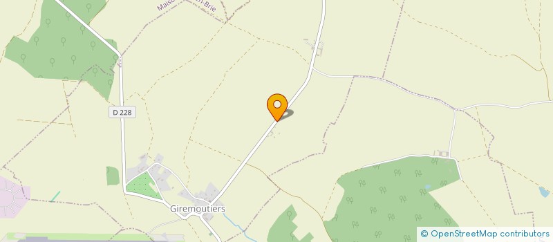 localisation de l'entreprise MONSIEUR JULIEN BESSE  GIREMOUTIERS
