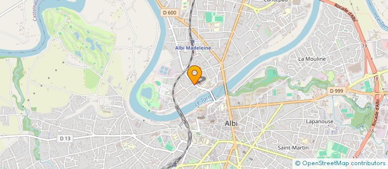 localisation de l'entreprise MONSIEUR JULIEN BESTION à ALBI
