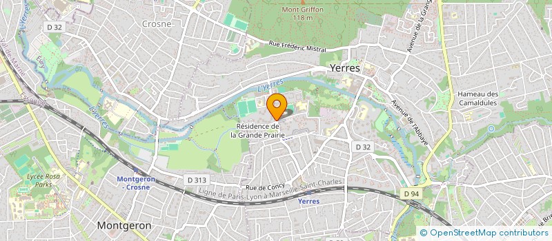 localisation de l'entreprise MONSIEUR JULIEN BETANT  YERRES