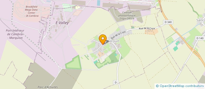 localisation de l'entreprise MONSIEUR JULIEN BETON  HAYNECOURT