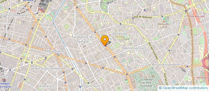 localisation de l'entreprise MONSIEUR JULIEN BETTOLI  PARIS