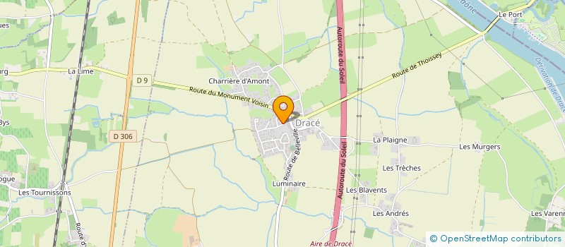 localisation de l'entreprise MONSIEUR JULIEN BEUNAICHE  DRACE