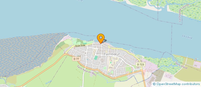 localisation de l'entreprise MONSIEUR JULIEN BEUZON  PAIMBUF