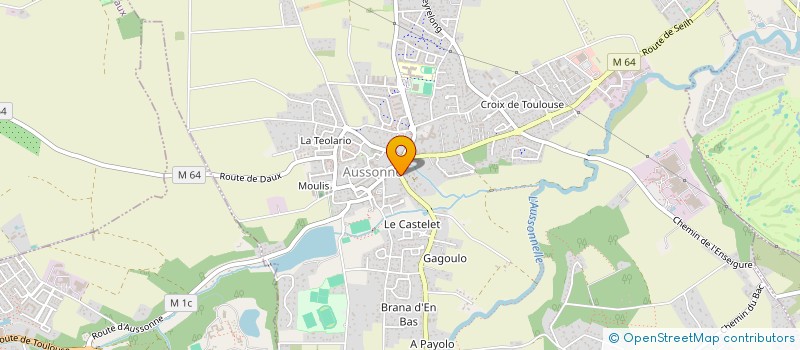 localisation de l'entreprise MONSIEUR JULIEN BEYRIS à AUSSONNE