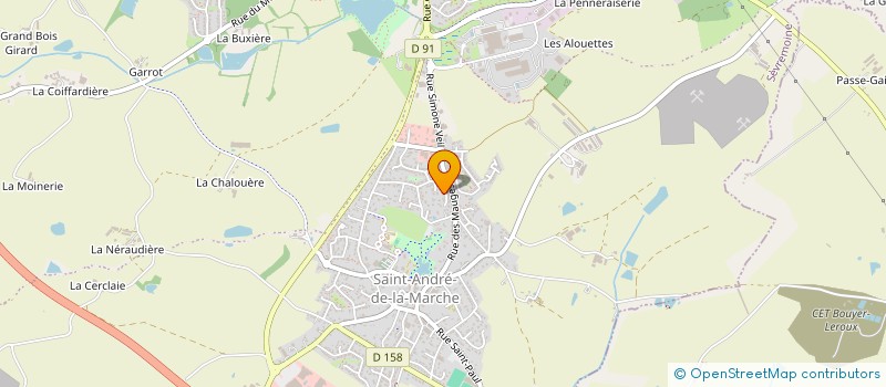 localisation de l'entreprise MONSIEUR JULIEN BEZIE à SEVREMOINE