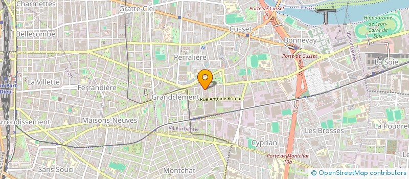 localisation de l'entreprise MONSIEUR JULIEN BIANCHI à VILLEURBANNE