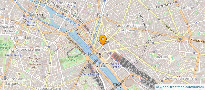 localisation de l'entreprise MONSIEUR JULIEN BIBARD  PARIS