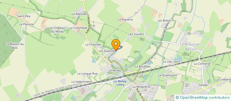 localisation de l'entreprise MONSIEUR JULIEN BIDAULT  SAON