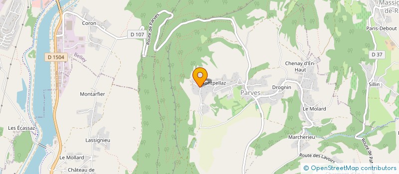 localisation de l'entreprise MONSIEUR JULIEN BIJOT  PARVES ET NATTAGES