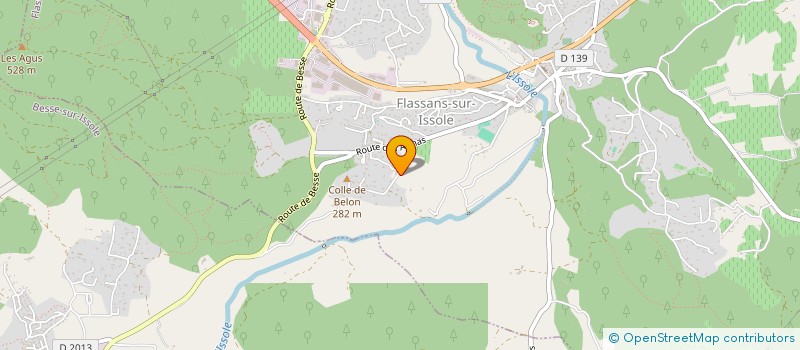 localisation de l'entreprise MONSIEUR JULIEN BISKUPSKI  FLASSANS-SUR-ISSOLE