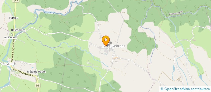 localisation de l'entreprise MONSIEUR JULIEN BLAGNY  SAINT-GEORGES