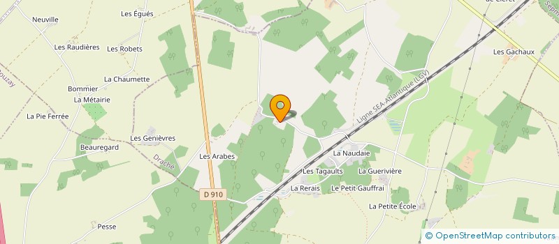 localisation de l'entreprise MONSIEUR JULIEN BLANCHARD  DRACHE