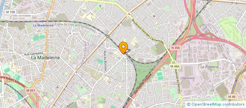 localisation de l'entreprise MONSIEUR JULIEN BLANQUE  MARCQ-EN-BARUL