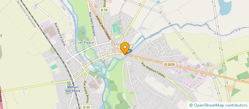 localisation de l'entreprise MONSIEUR JULIEN BLANQUER  MEHUN-SUR-YEVRE