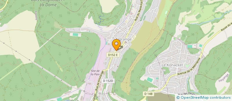 localisation de l'entreprise MONSIEUR JULIEN BLESSEMAILLE  ALGRANGE