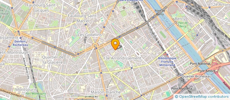 localisation de l'entreprise MONSIEUR JULIEN BLONDEAU  PARIS