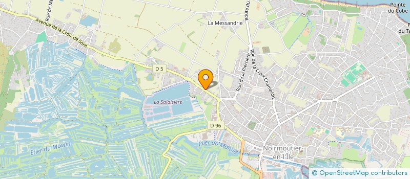 localisation de l'entreprise MONSIEUR JULIEN BLONDIN  NOIRMOUTIER-EN-L'ILE