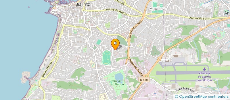 localisation de l'entreprise MONSIEUR JULIEN BLOUIN à BIARRITZ