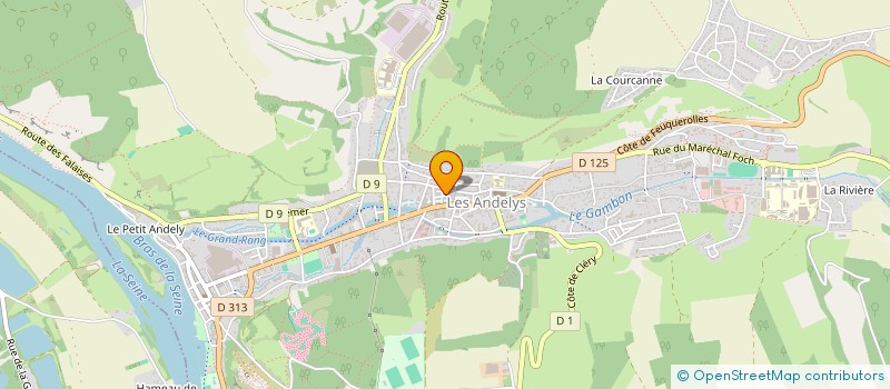 localisation de l'entreprise MONSIEUR JULIEN BOAVENTURA à LES ANDELYS