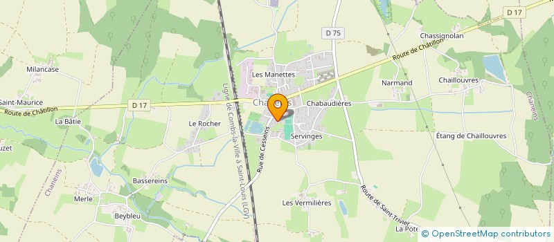 localisation de l'entreprise MONSIEUR JULIEN BOCHATON  CHANEINS