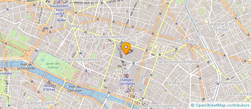 localisation de l'entreprise MONSIEUR JULIEN BOHDANOWICZ  PARIS