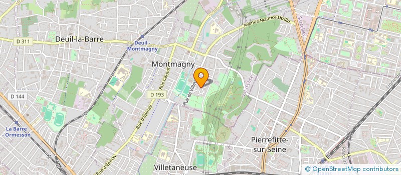 localisation de l'entreprise MONSIEUR JULIEN BOISSEAU  MONTMAGNY