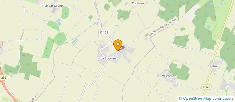 localisation de l'entreprise MONSIEUR JULIEN BOISSEAU à LOURESSE-ROCHEMENIER