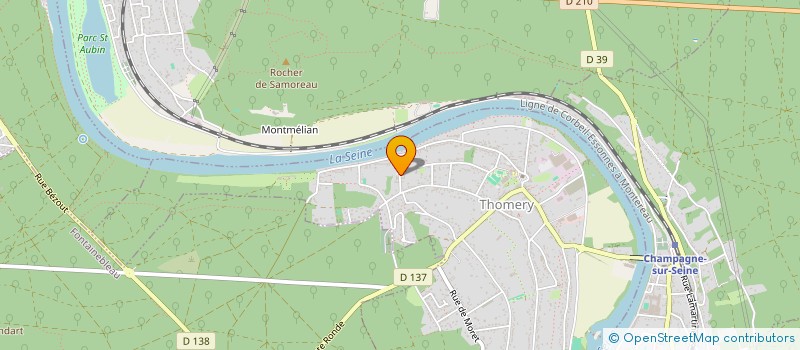 localisation de l'entreprise MONSIEUR JULIEN BOISSINOT  THOMERY