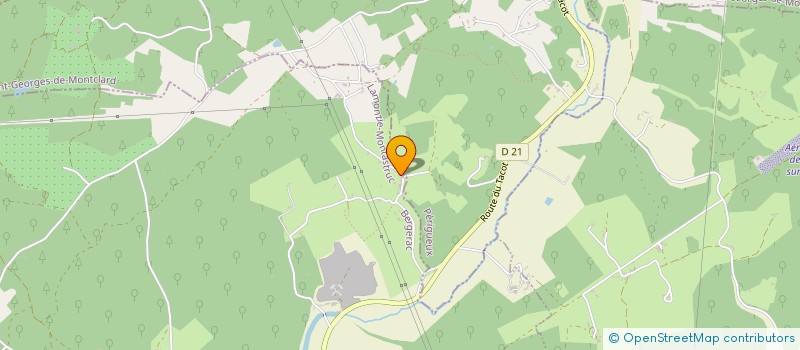 localisation de l'entreprise MONSIEUR JULIEN BONDOUX  LAMONZIE-MONTASTRUC