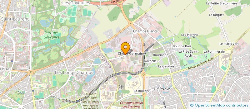 localisation de l'entreprise MONSIEUR JULIEN BONENFANT à CESSON-SEVIGNE
