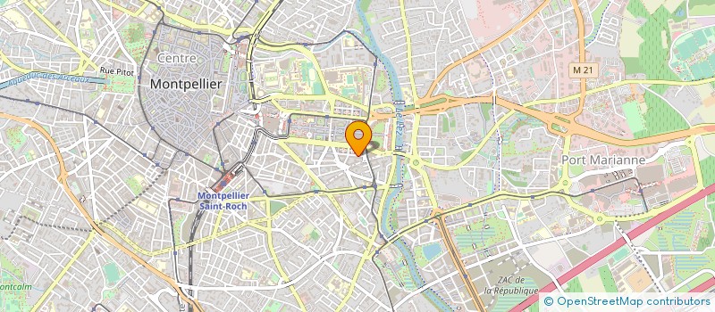 localisation de l'entreprise MONSIEUR JULIEN BONET à MONTPELLIER