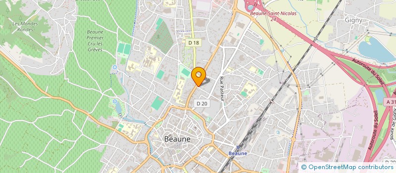 localisation de l'entreprise MONSIEUR JULIEN BONICHOT à BEAUNE