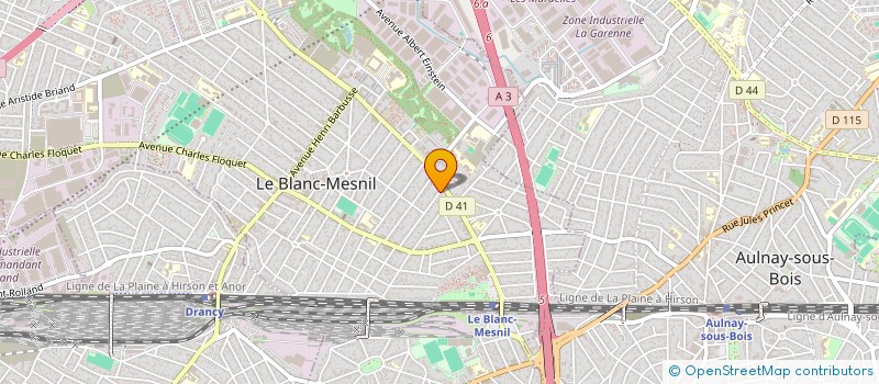 localisation de l'entreprise MONSIEUR JULIEN BONNAIRE à LE BLANC-MESNIL