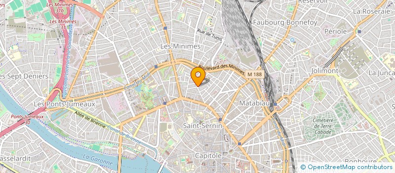 localisation de l'entreprise MONSIEUR JULIEN BONNARD à TOULOUSE