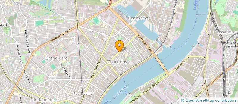 localisation de l'entreprise MONSIEUR JULIEN BONNEFOI  BORDEAUX