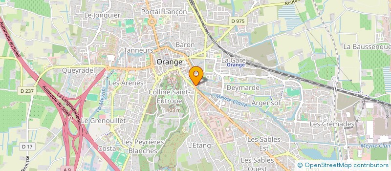 localisation de l'entreprise MONSIEUR JULIEN BONNENFANT à ORANGE