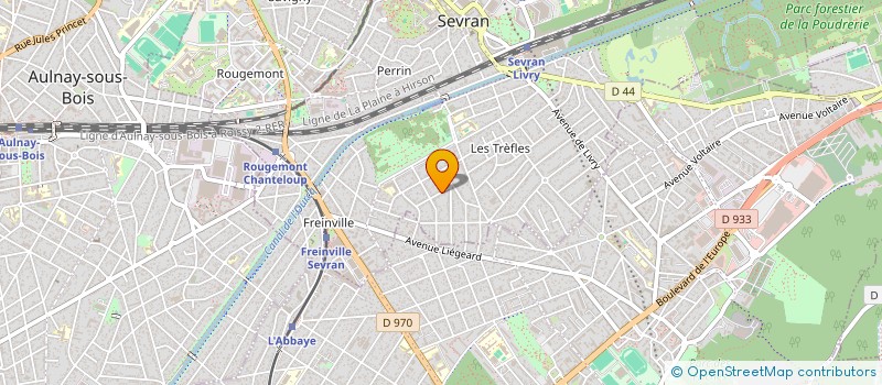 localisation de l'entreprise MONSIEUR JULIEN BONNEROT à SEVRAN