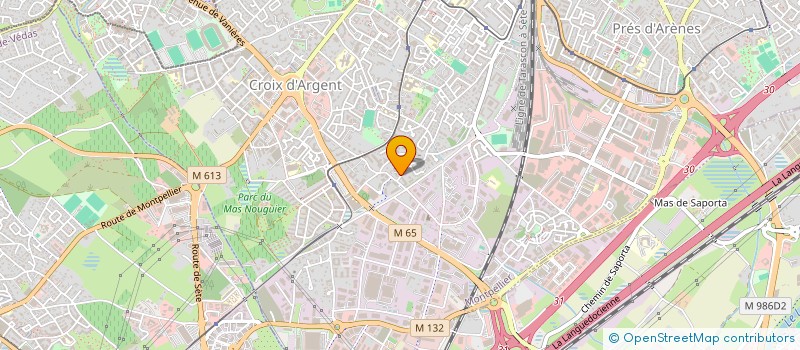 localisation de l'entreprise MONSIEUR JULIEN BONNET à MONTPELLIER