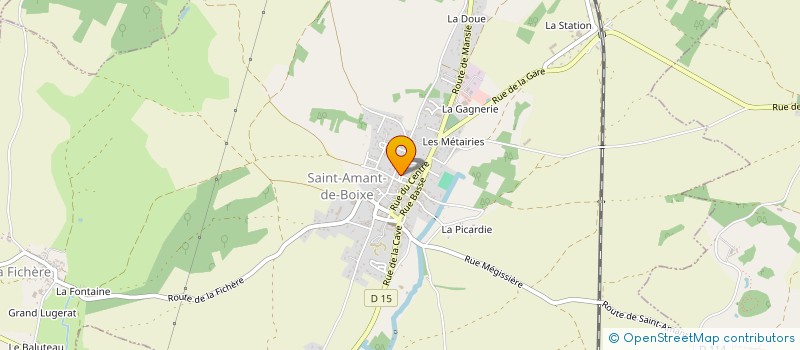 localisation de l'entreprise MONSIEUR JULIEN BONNET à SAINT-AMANT-DE-BOIXE