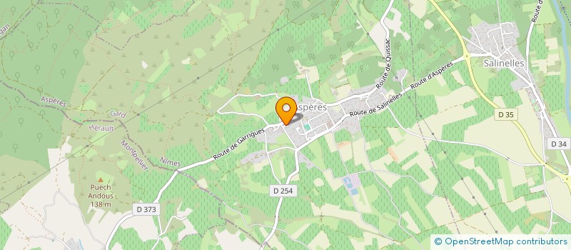 localisation de l'entreprise MONSIEUR JULIEN BONNET  BRANGUES