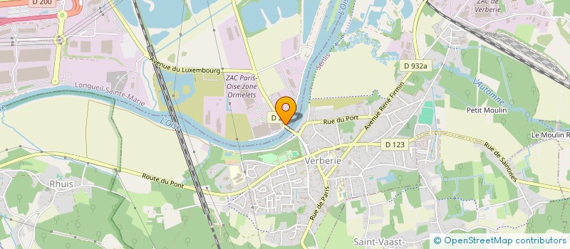 localisation de l'entreprise MONSIEUR JULIEN BONNICHON  LONGUEIL-SAINTE-MARIE