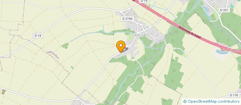 localisation de l'entreprise MONSIEUR JULIEN BONTEMPS  VALRAVILLON